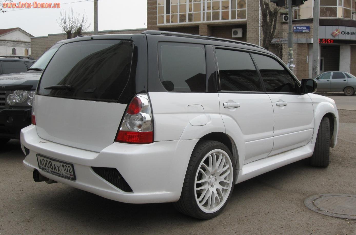 а 008 ах 102, Subaru Forester 2nd gen (SG), facelift, 2005­–2008