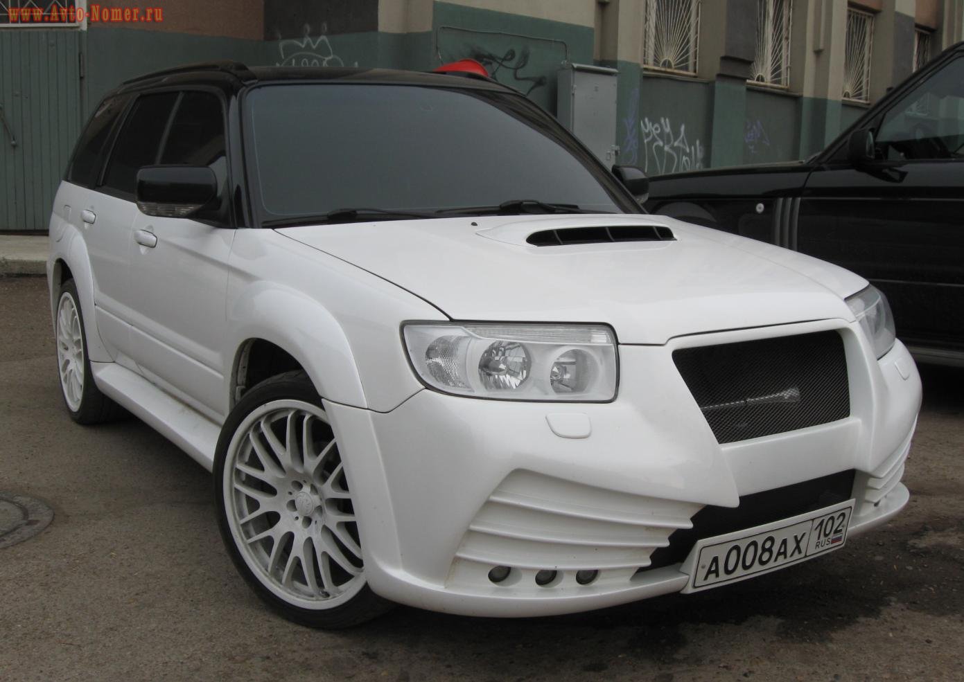 а 008 ах 102, Subaru Forester 2nd gen (SG), facelift, 2005­–2008