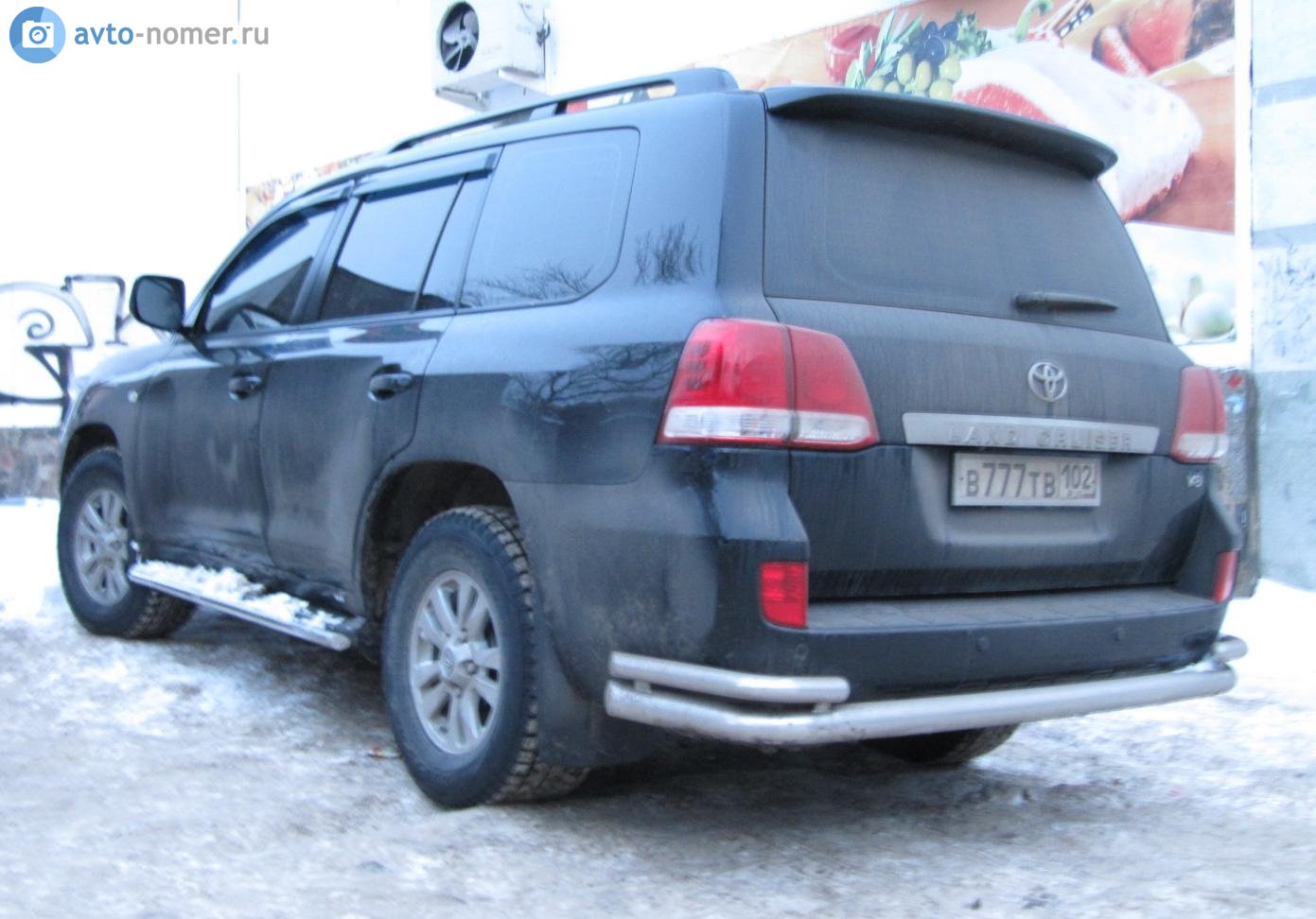 в 777 тв 102, Toyota Land Cruiser 200 (J200), 2007–2011