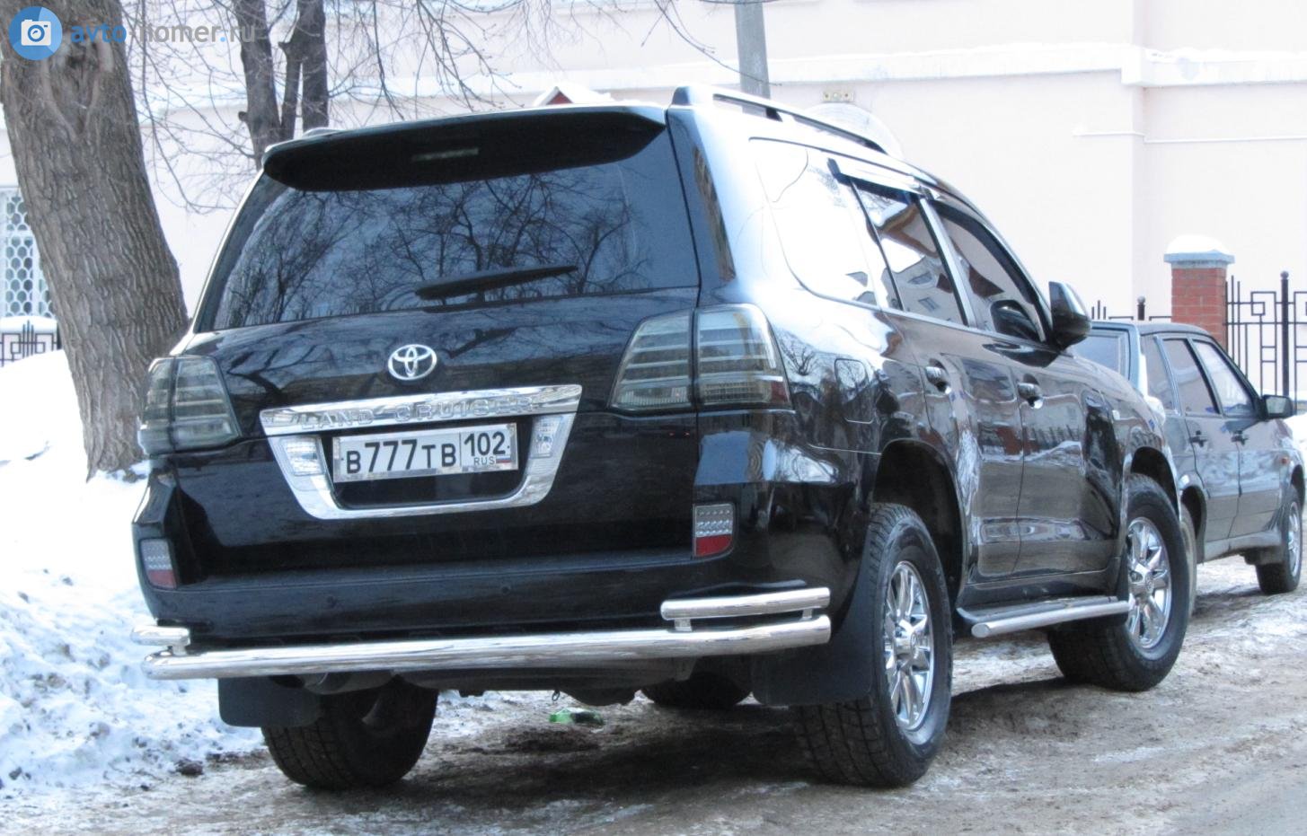 в 777 тв 102, Toyota Land Cruiser 200 (J200), 2007–2011