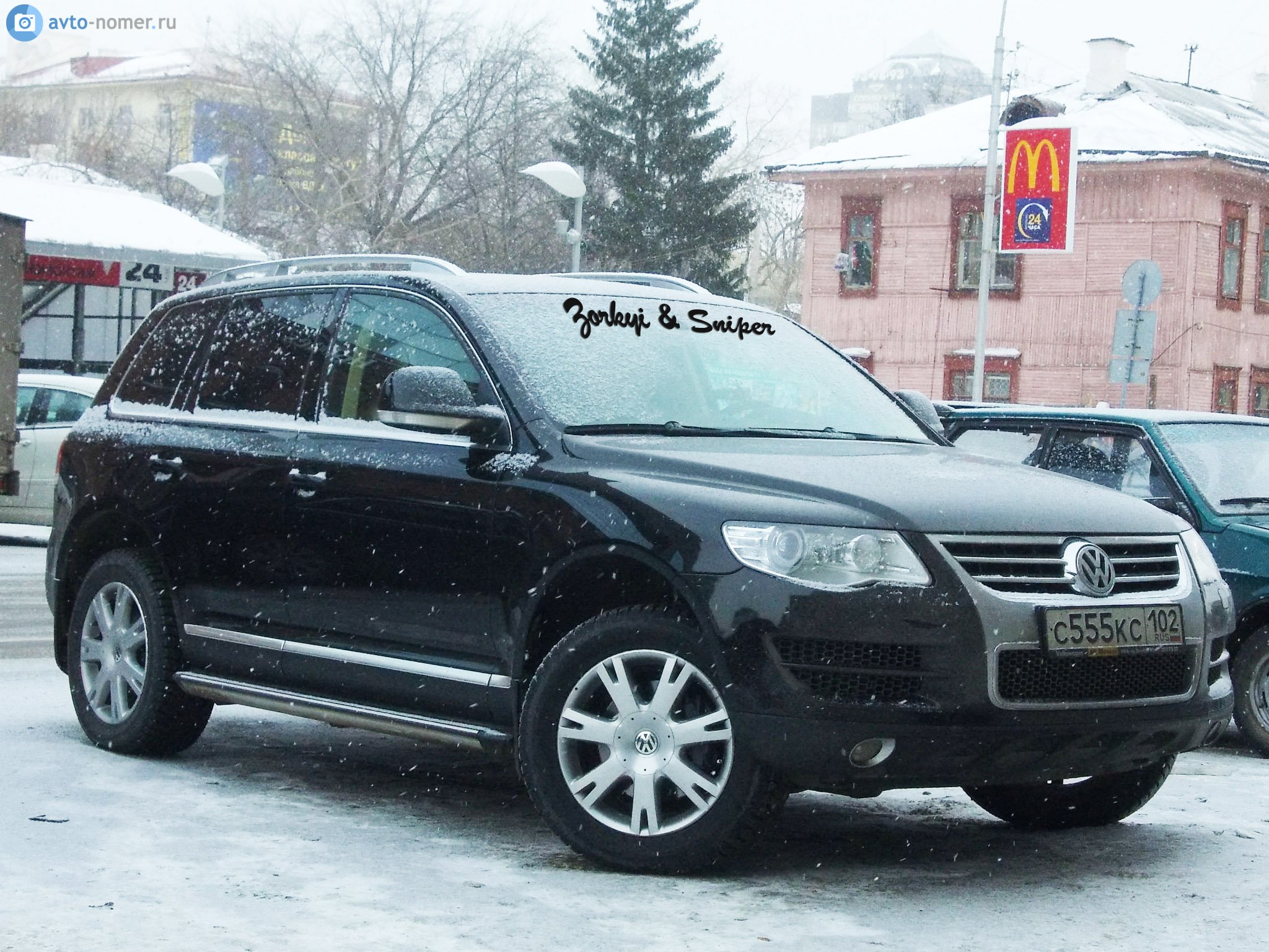 с 555 кс 102, Volkswagen Touareg 