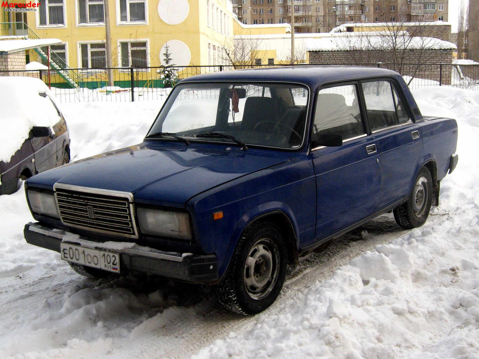 е 001 оо 102, Lada (VAZ) 2107 Жигули (Nova / Riva / Signet / 1500), 1982–2014