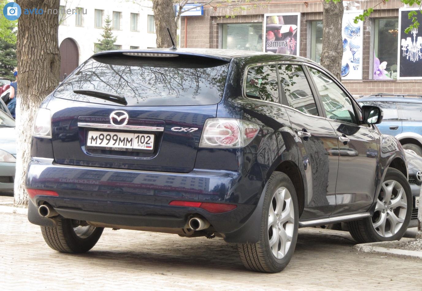 м 999 мм 102, Mazda CX-7 1st gen (ER), 2006–2012