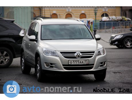 о111аа11, Volkswagen Tiguan