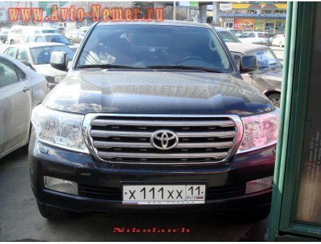 х111хх11, Toyota Land Cruiser