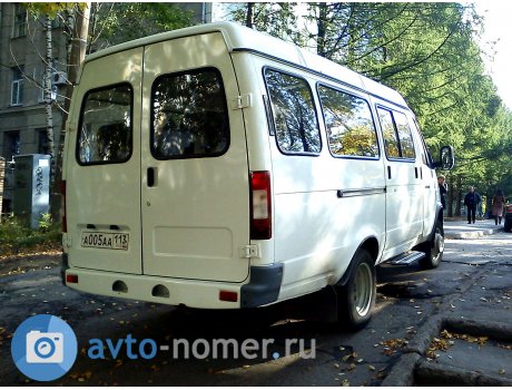 а005аа113, GAZ 3221 ГАЗель