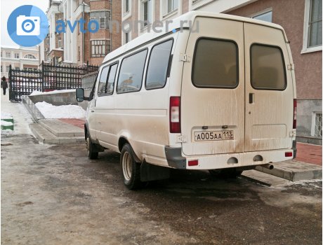 а005аа113, GAZ 3221 ГАЗель