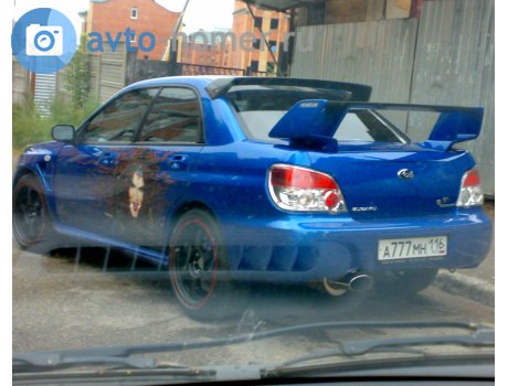 а777мн116, Subaru Impreza