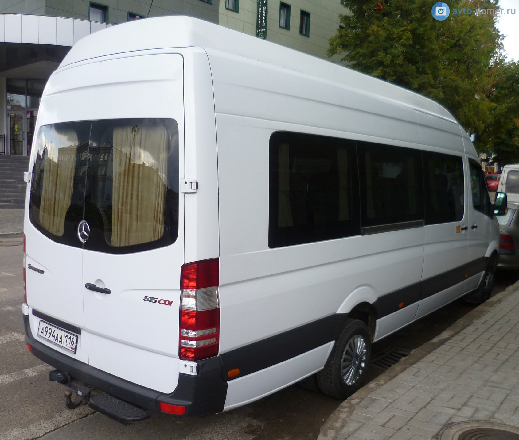а 994 аа 116, Mercedes-Benz Sprinter 2nd gen (W906), 2006–2013
