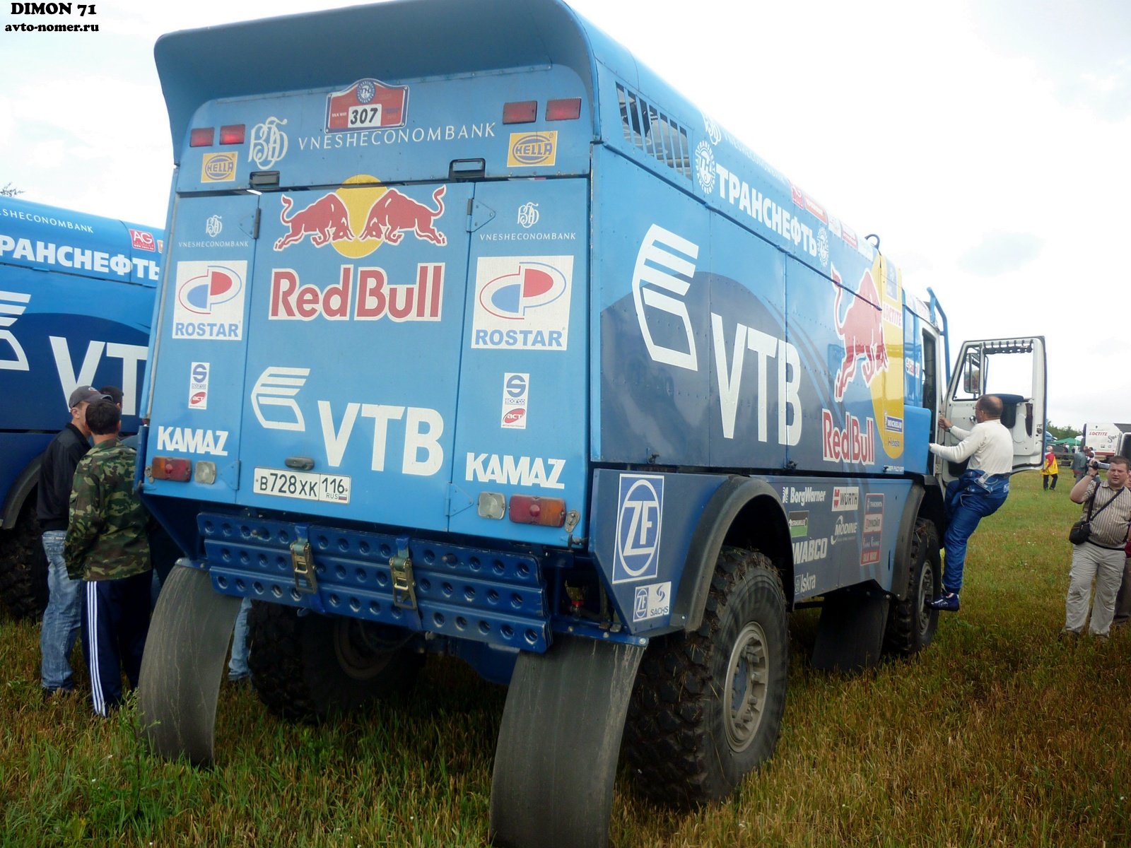 в 728 хк 116, KamAZ 4911 4911 4×4 Extreme KamAZ-Master, 2002–2007