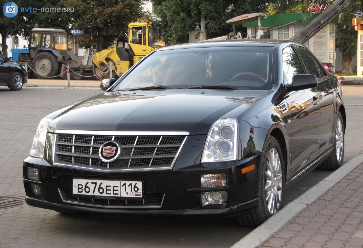 в 676 ее 116, Cadillac STS 