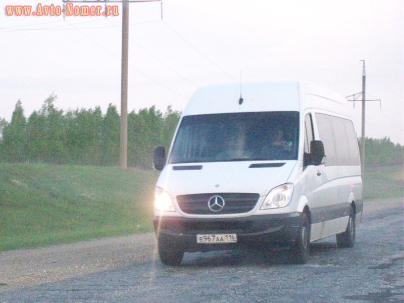 в 967 аа 116, Mercedes-Benz Sprinter 2nd gen (W906), 2006–2013