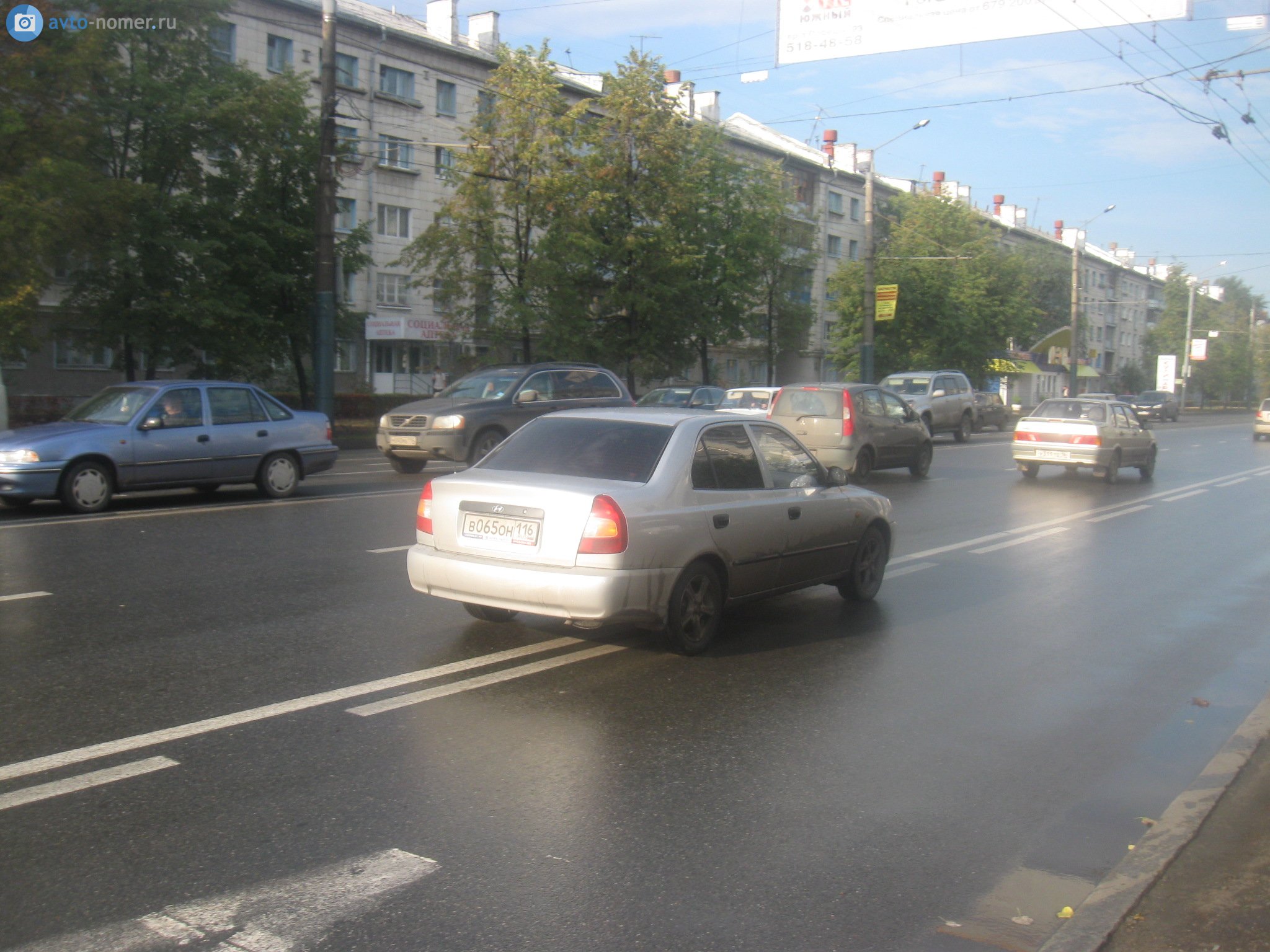 в 065 он 116, Hyundai Accent 2nd gen Sedan (LC), 1999–2003 (–2016 for others)