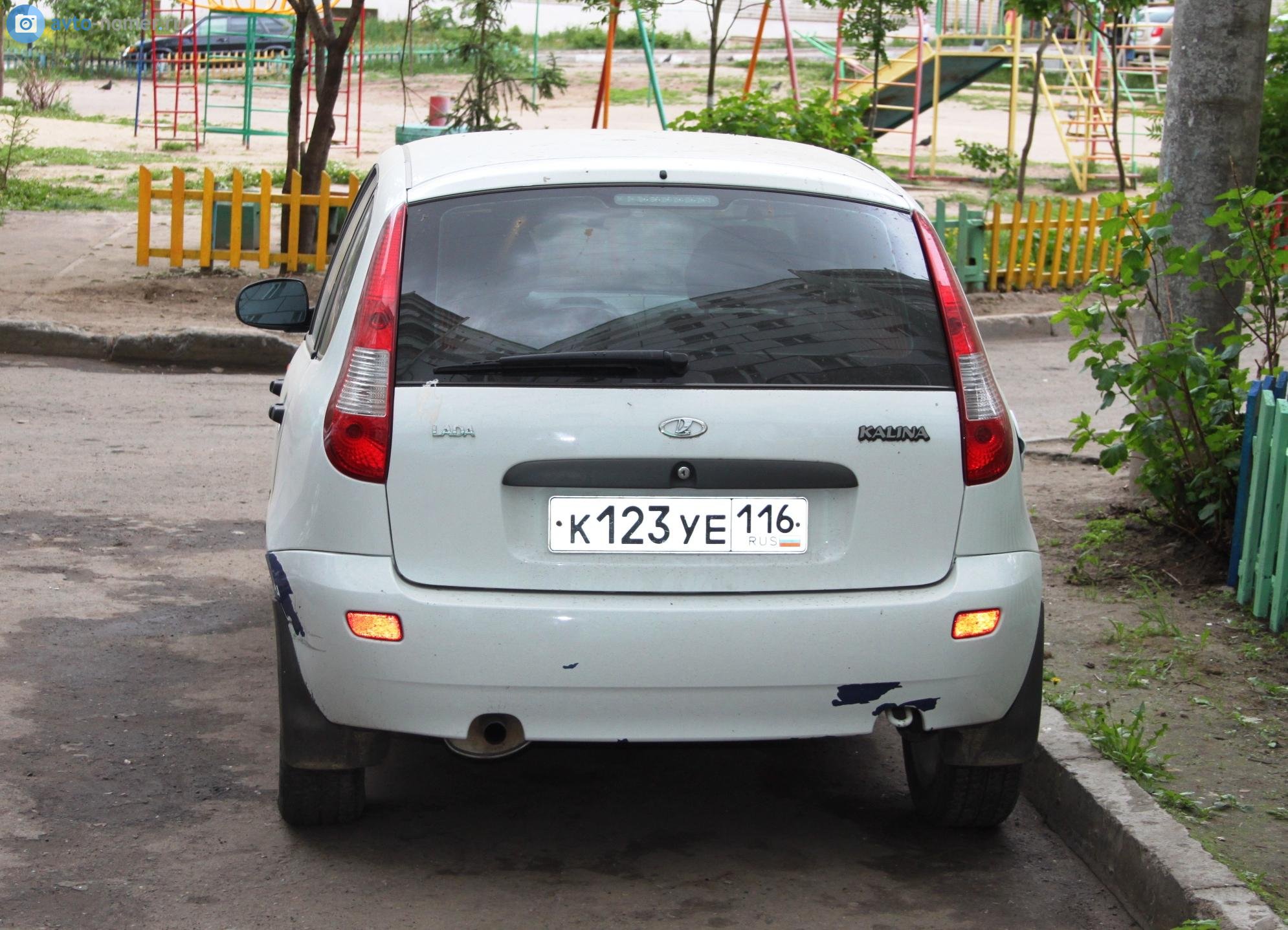 к 123 уе 116, Lada (VAZ) 1119 Kalina 