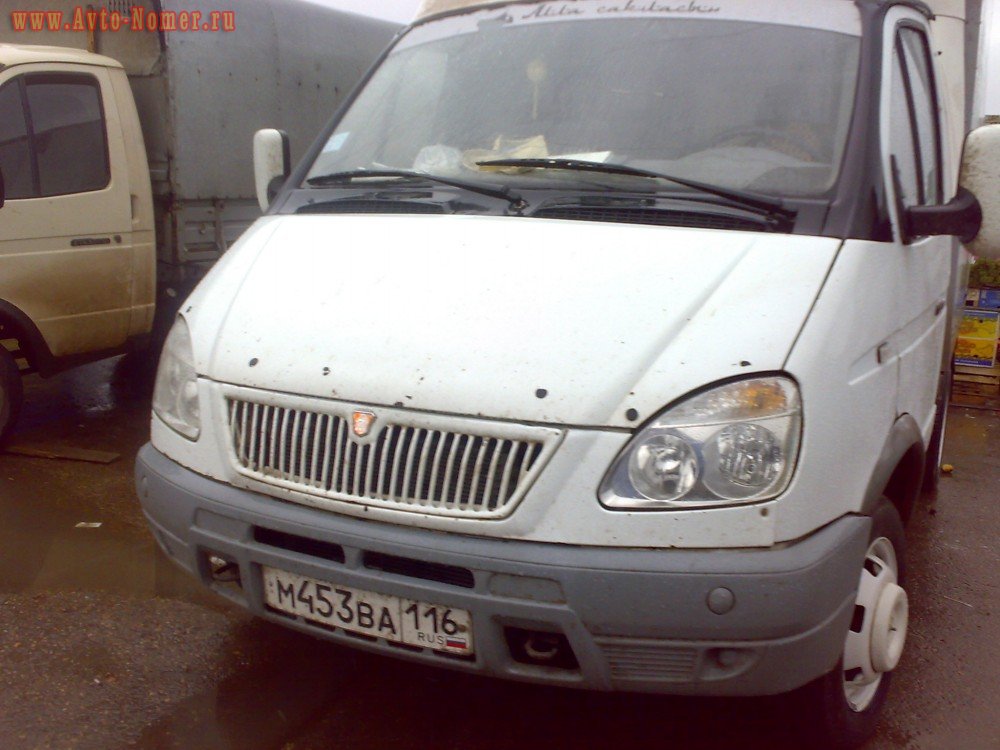 м 453 ва 116, GAZ 3302 ГАЗель 2-3302 Single Cab, facelift, 2003–