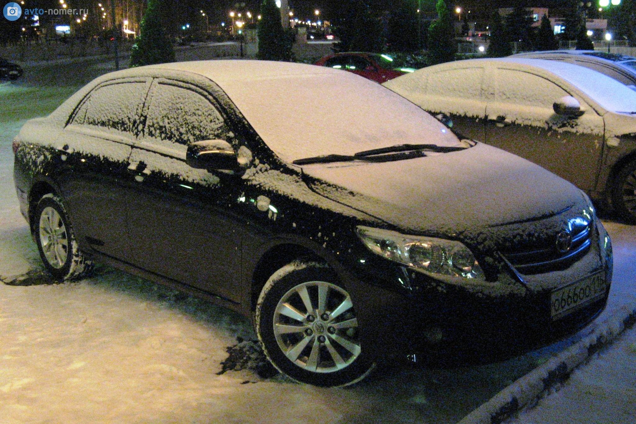 о 666 оо 116, Toyota Corolla 