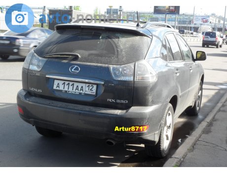 а111аа12, Lexus RX