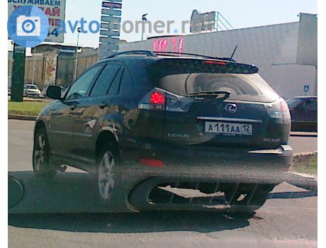 а111аа12, Lexus RX