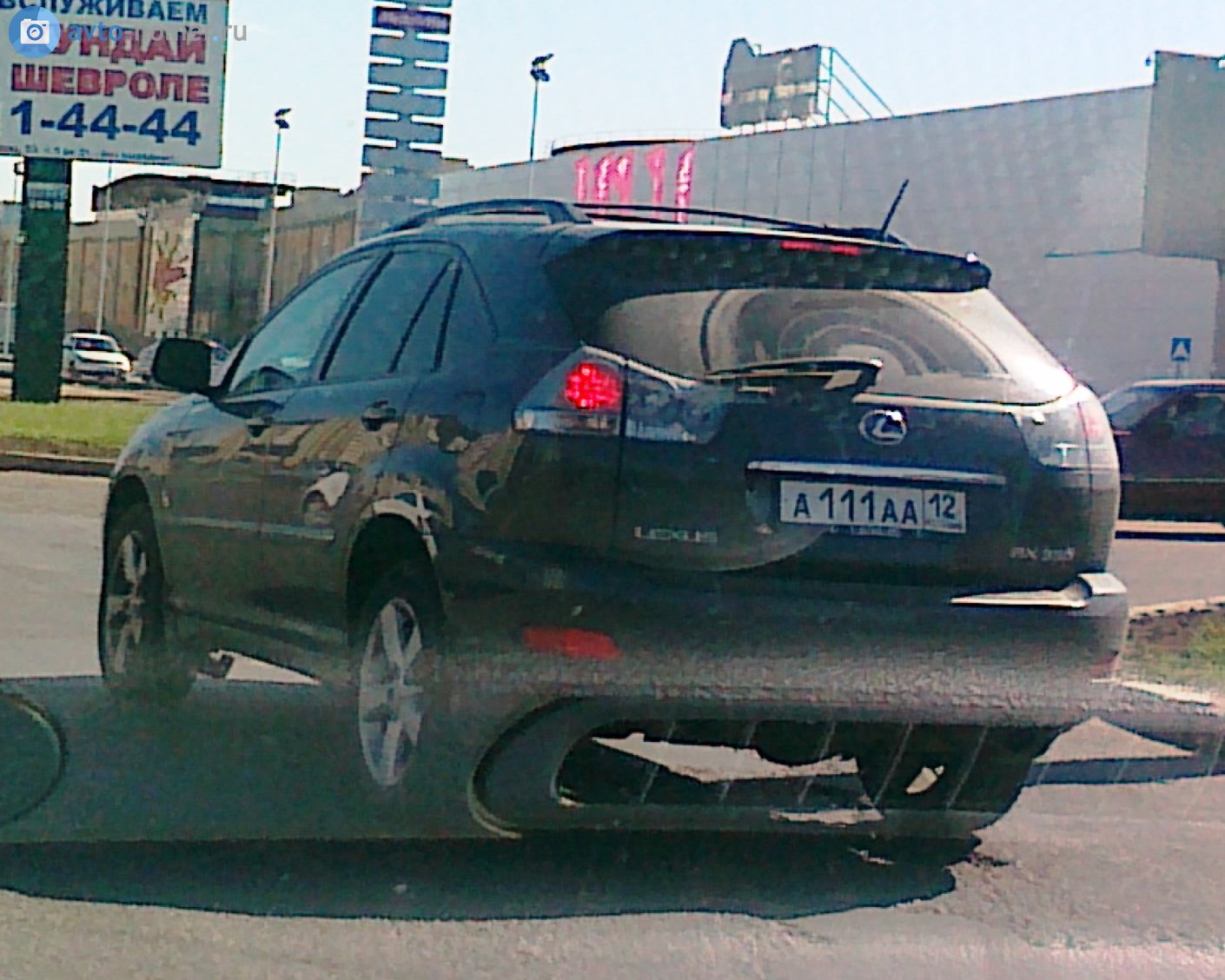 а 111 аа 12, Lexus RX 2nd gen (XU30), 2003–2008