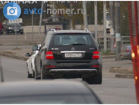 а888аа121, Mercedes-Benz M-Klasse