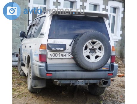 а001вм125, Toyota Land Cruiser Prado