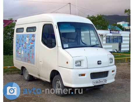 с663ан125, Nissan Atlas