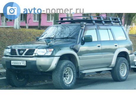 к666ев125, Nissan Safari