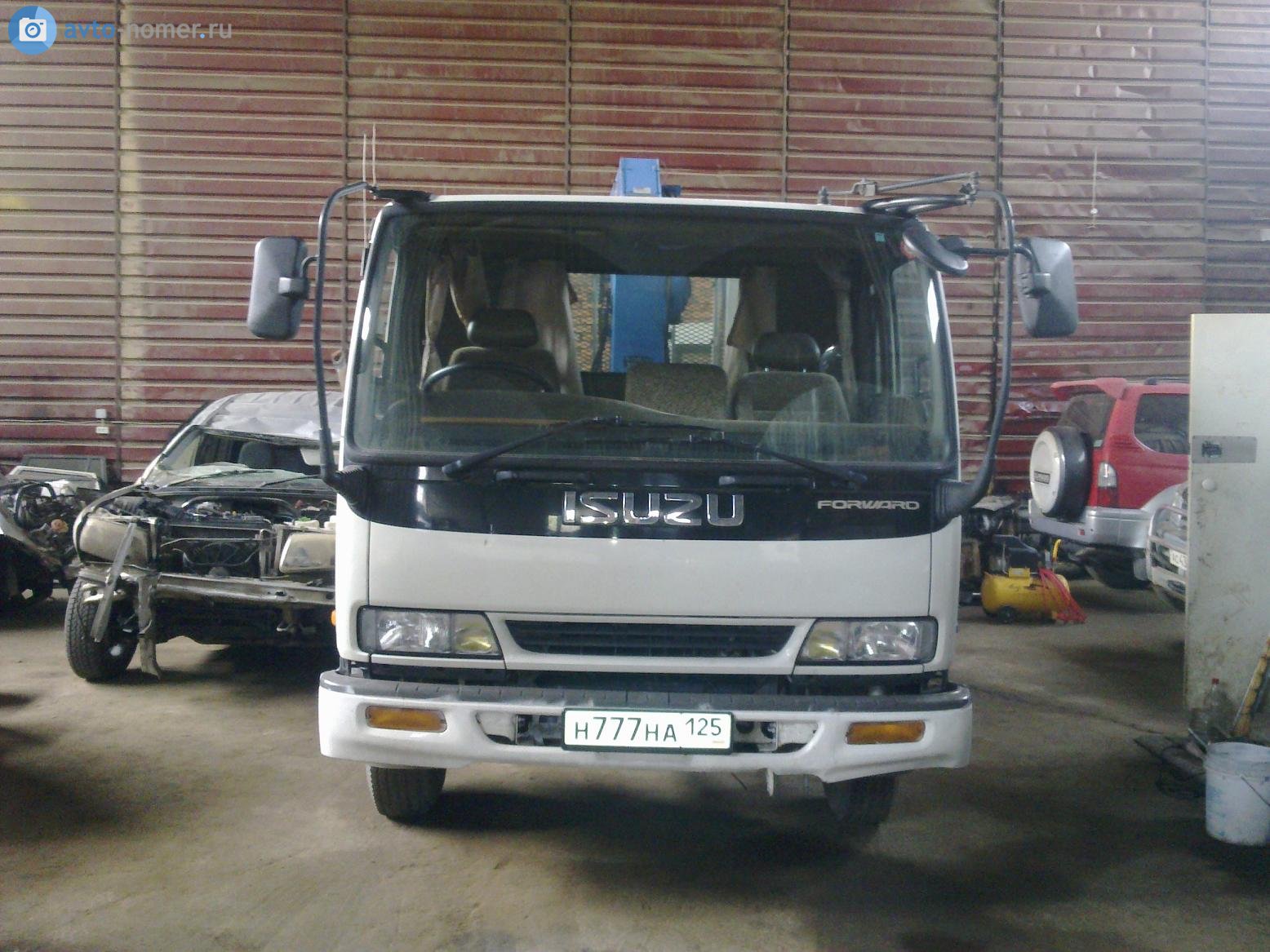 н 777 на 125, Isuzu Forward 