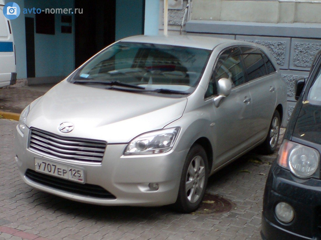 у 707 ер 125, Toyota Mark X 1st gen ZiO Wagon (ANA10), 2007–2013