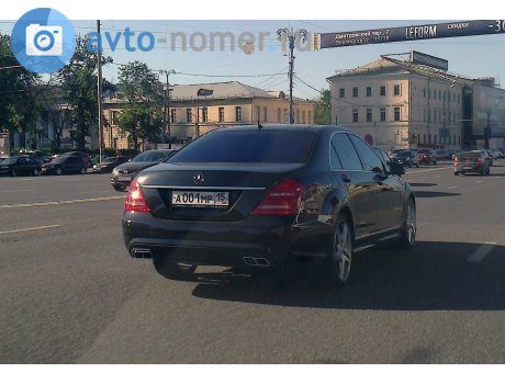 а001мр15, Mercedes-Benz S-Klasse