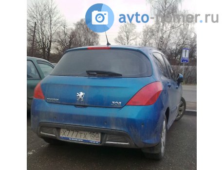 х777тх150, Peugeot 308