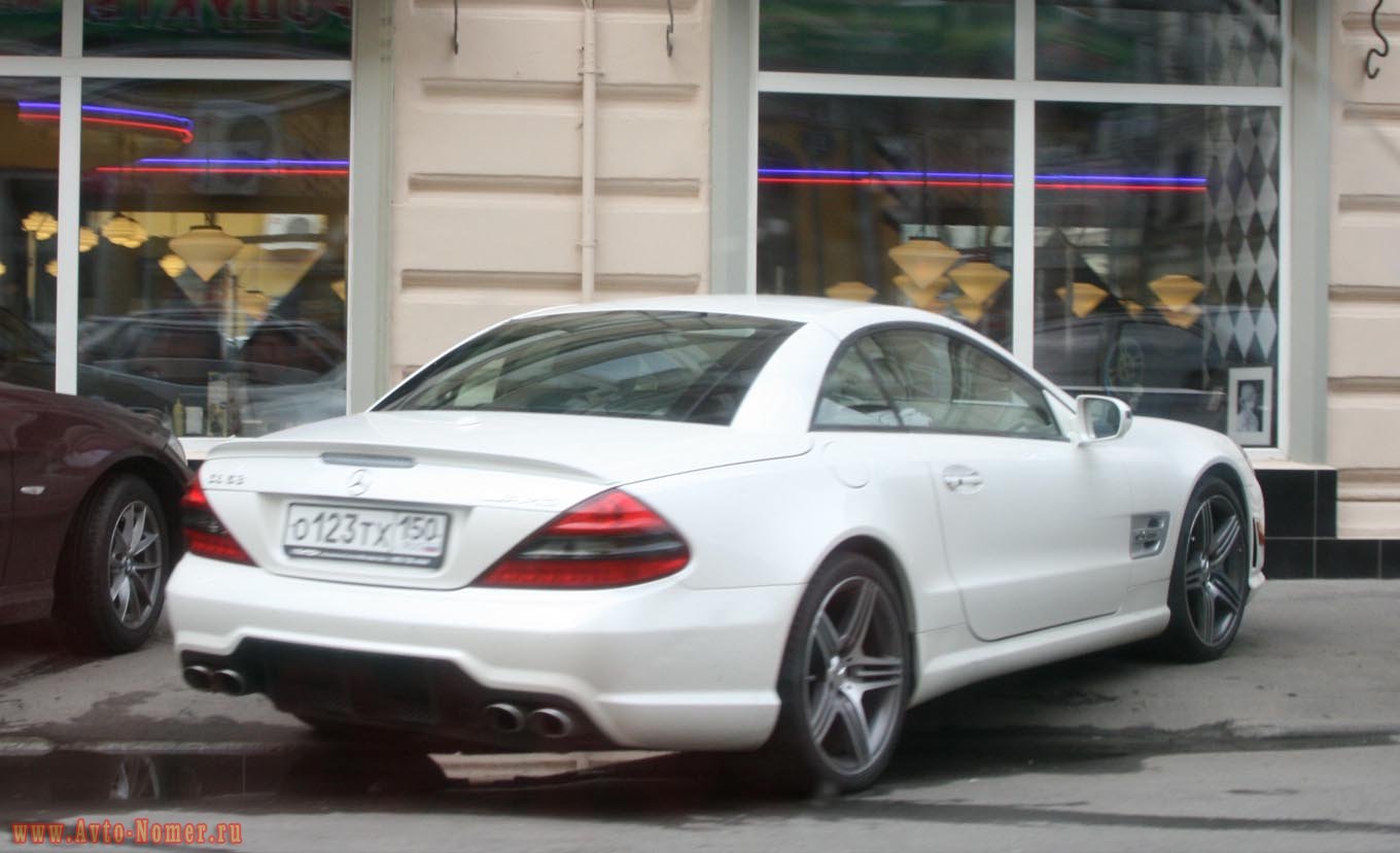 о 123 тх 150, Mercedes-Benz SL-Klasse 5th gen (R230), facelift, 2008–2011