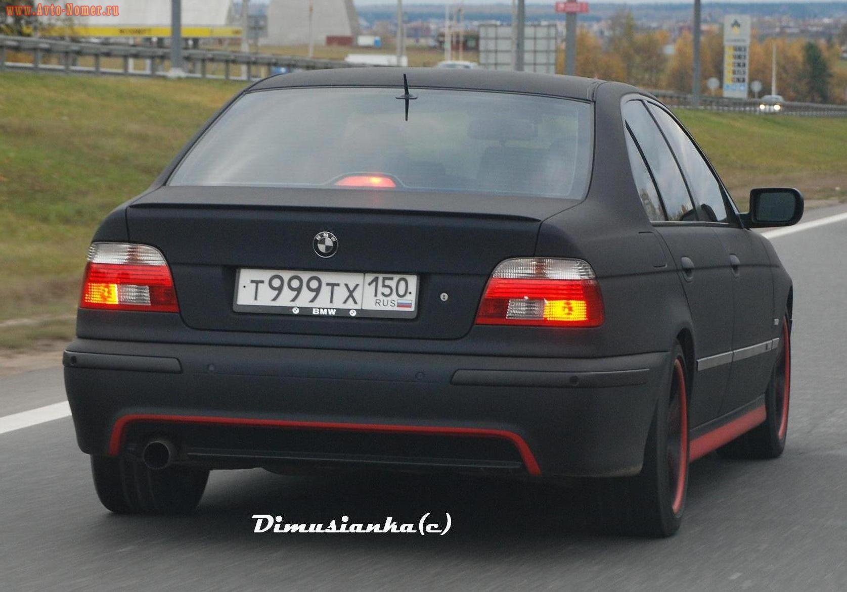 т 999 тх 150, BMW 5 Series 4th gen Sedan (E39), 1995–2003