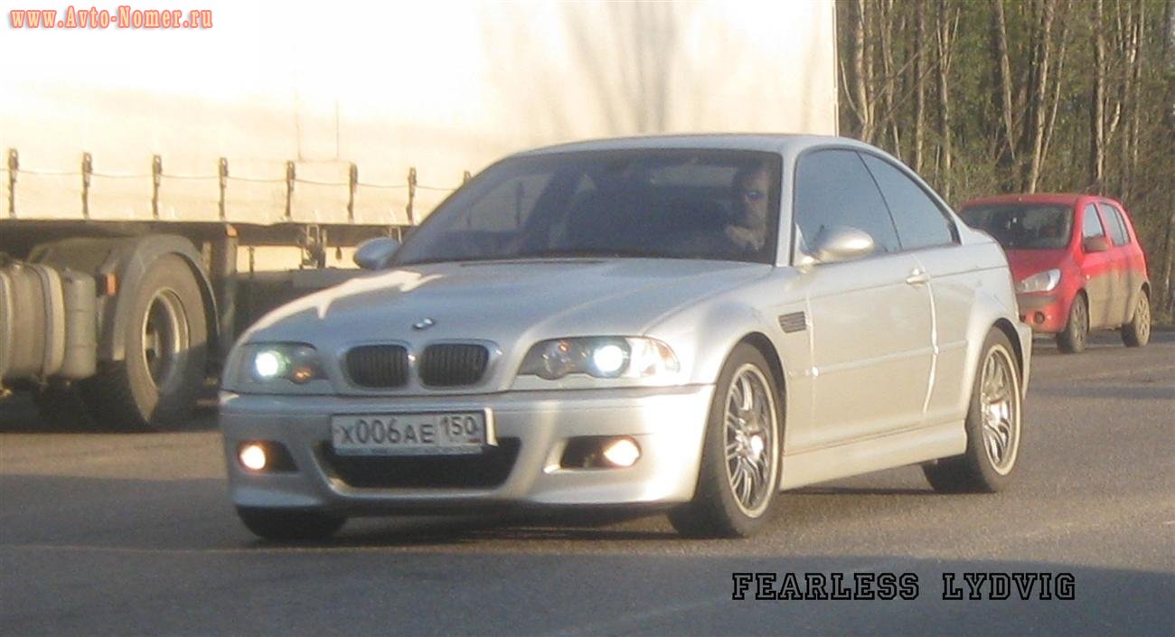 х 006 ае 150, BMW M3 3rd gen Coupé (E46), 2000–2006
