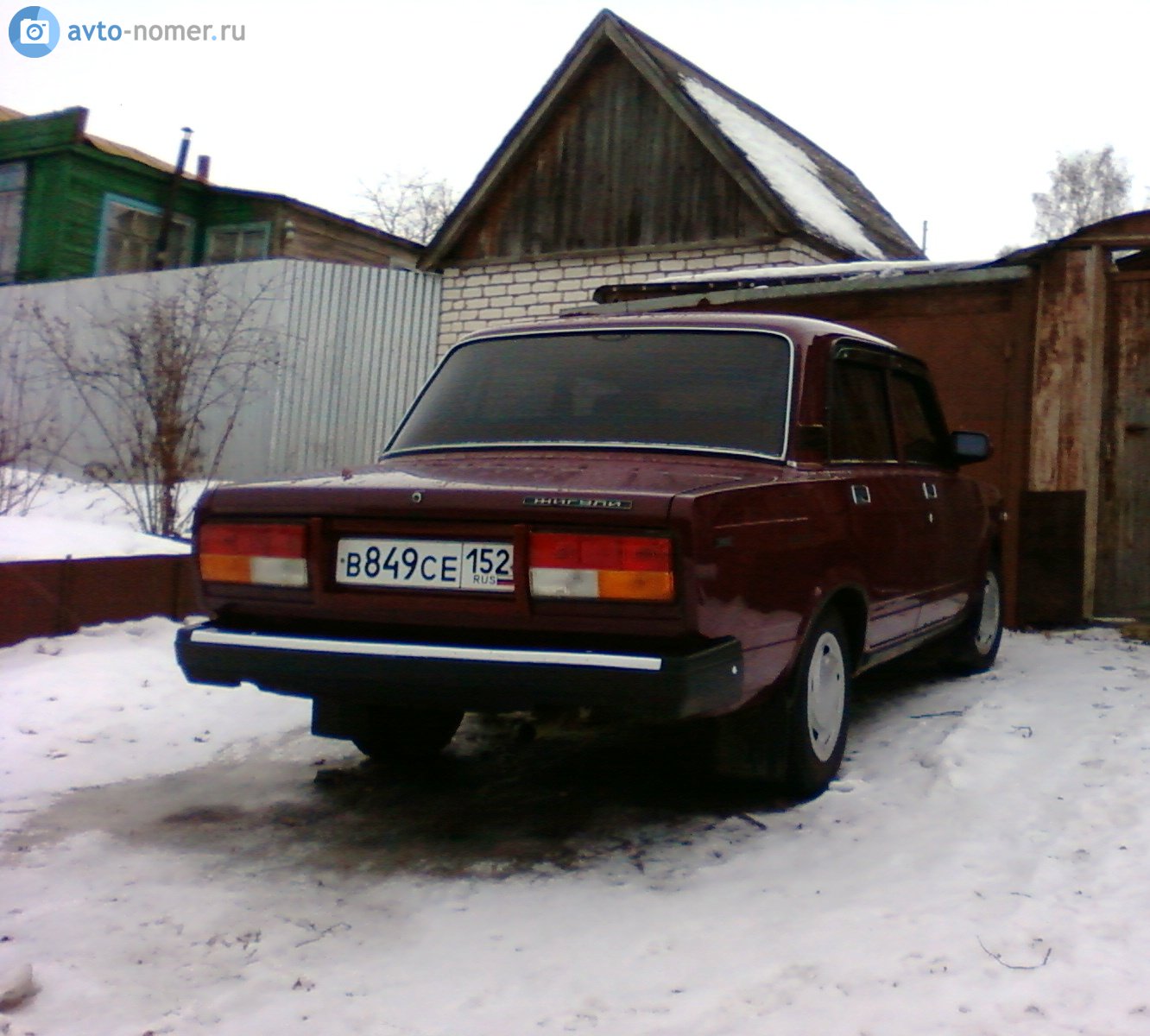 в 849 се 152, Lada (VAZ) 2107 Жигули (Nova / Riva / Signet / 1500), 1982–2014