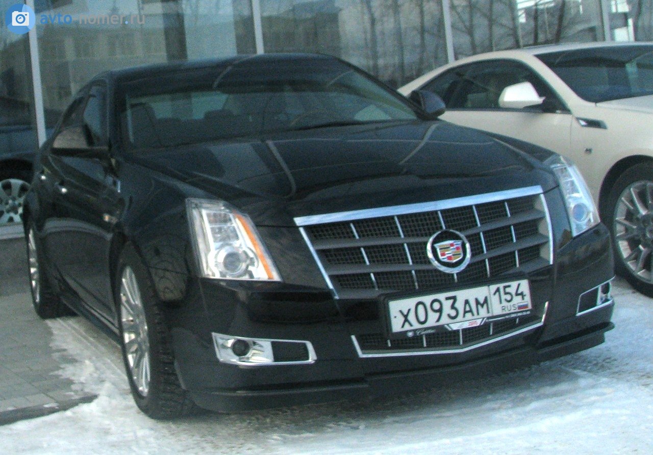 х 093 ам 154, Cadillac CTS 2nd gen Sedan (Sigma II), 2007–2013
