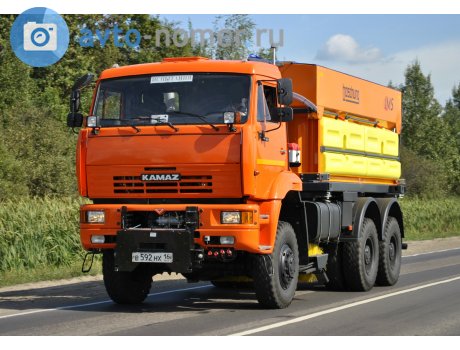 в592нх16, KamAZ 6522