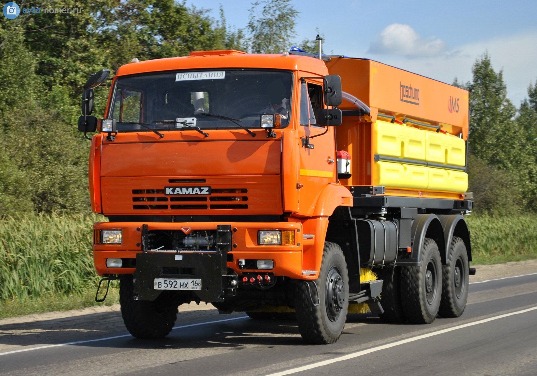 в 592 нх 16, KamAZ 6522 6522, 2004–