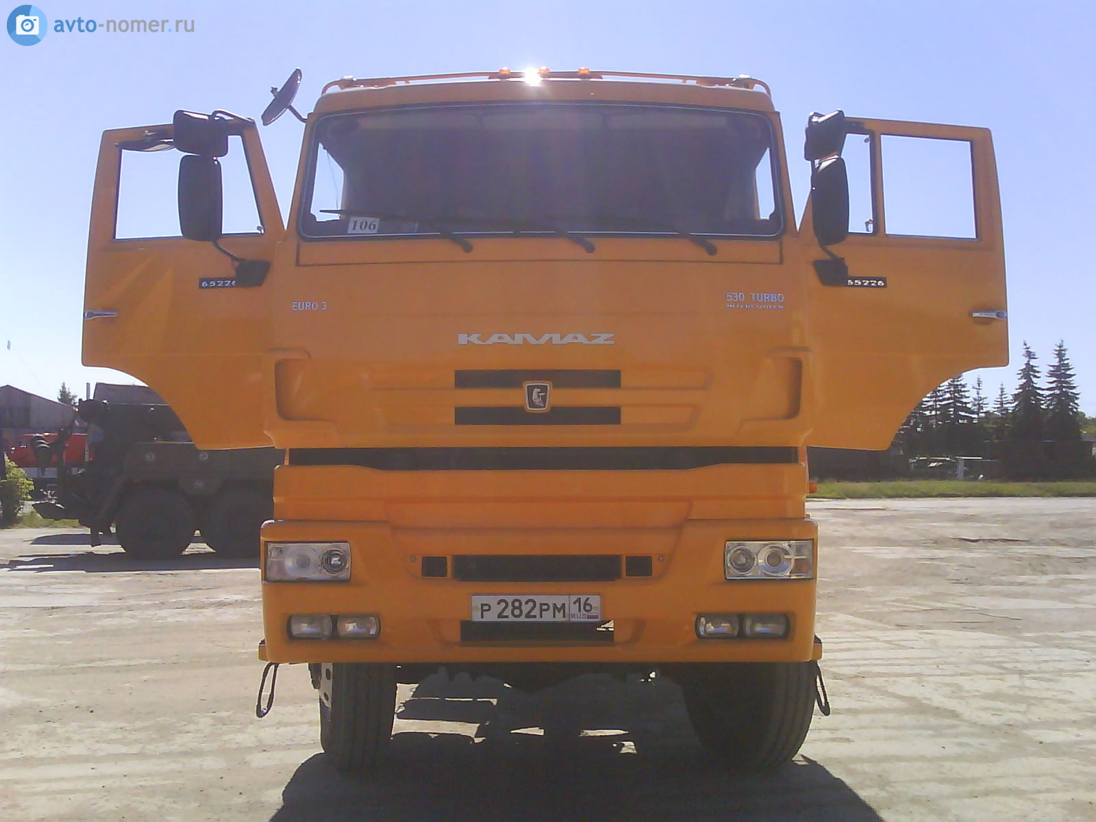 р 282 рм 16, KamAZ 6522 65226, 2004–