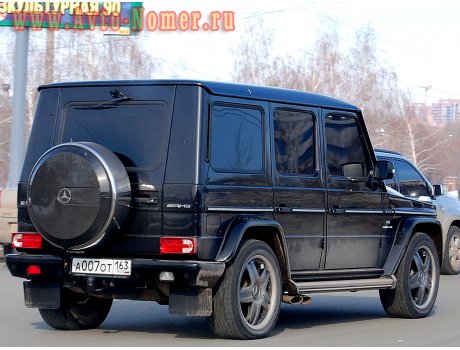 а007от163, Mercedes-Benz G-Klasse