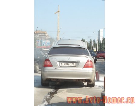 е008ео163, Mercedes-Benz S-Klasse