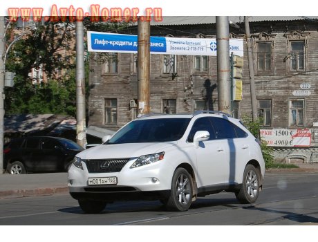 м001ан163, Lexus RX