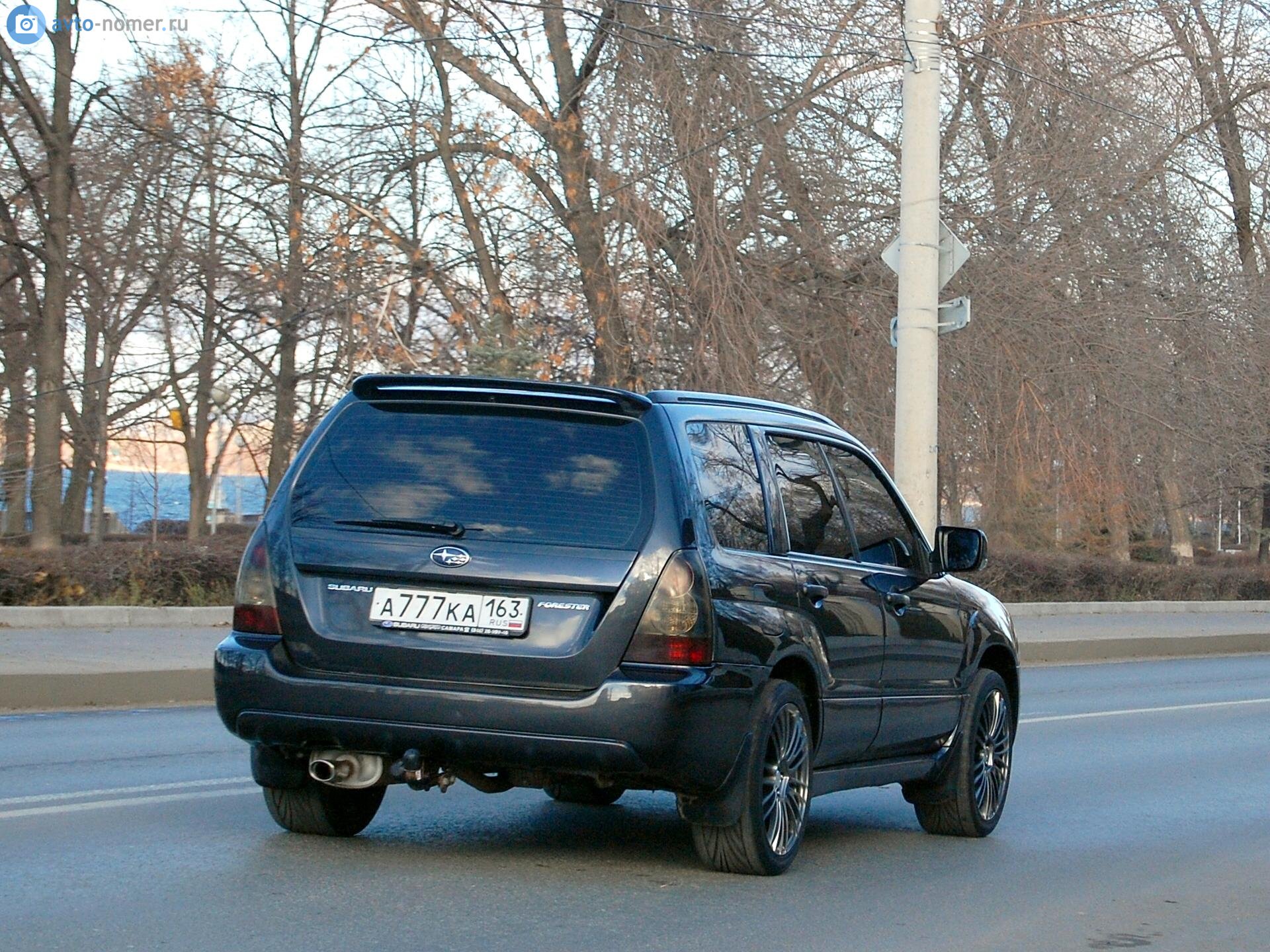 а 777 ка 163, Subaru Forester 2nd gen (SG), facelift, 2005­–2008