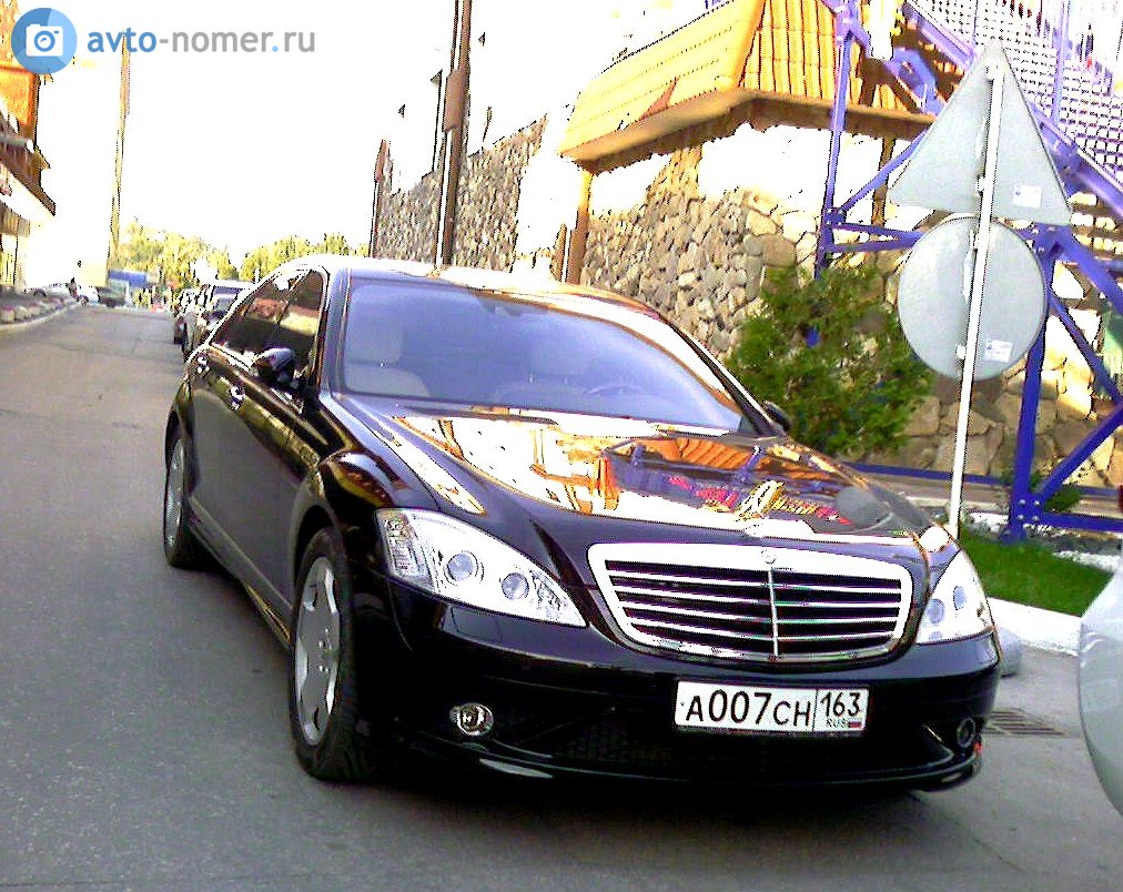 а 007 сн 163, Mercedes-Benz S-Klasse 7th gen (W221/V221), 2005–2013