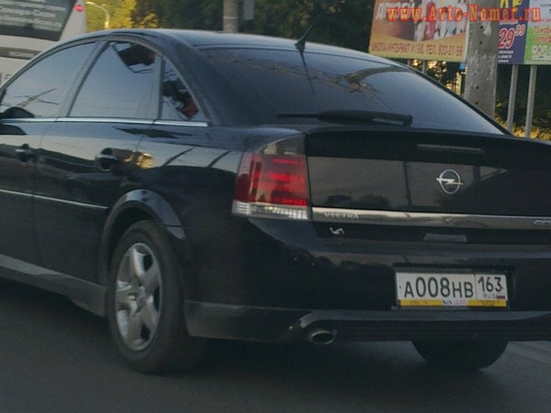 а 008 нв 163, Opel Vectra 