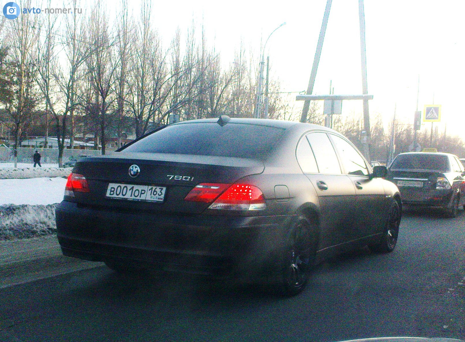 в 001 ор 163, BMW 7 Series 4th gen (E65–E68), facelift, 2005–2008