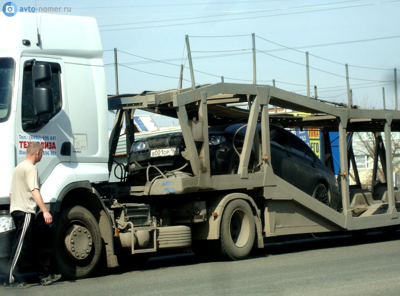 в 001 ор 163, BMW 7 Series 4th gen (E65–E68), facelift, 2005–2008
