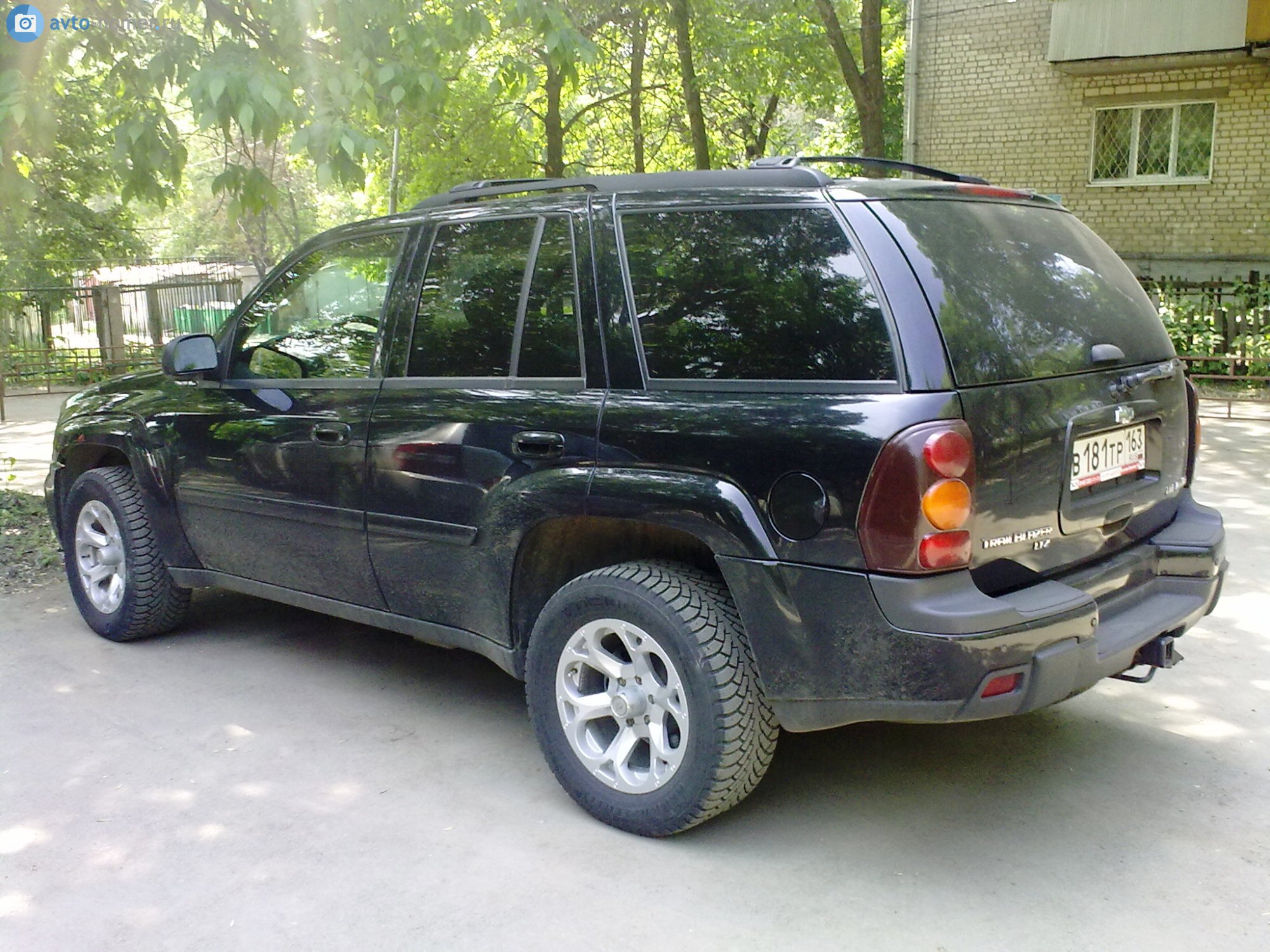 в 181 тр 163, Chevrolet TrailBlazer 1st gen SUV (GMT360/GMT370), 2001–2008