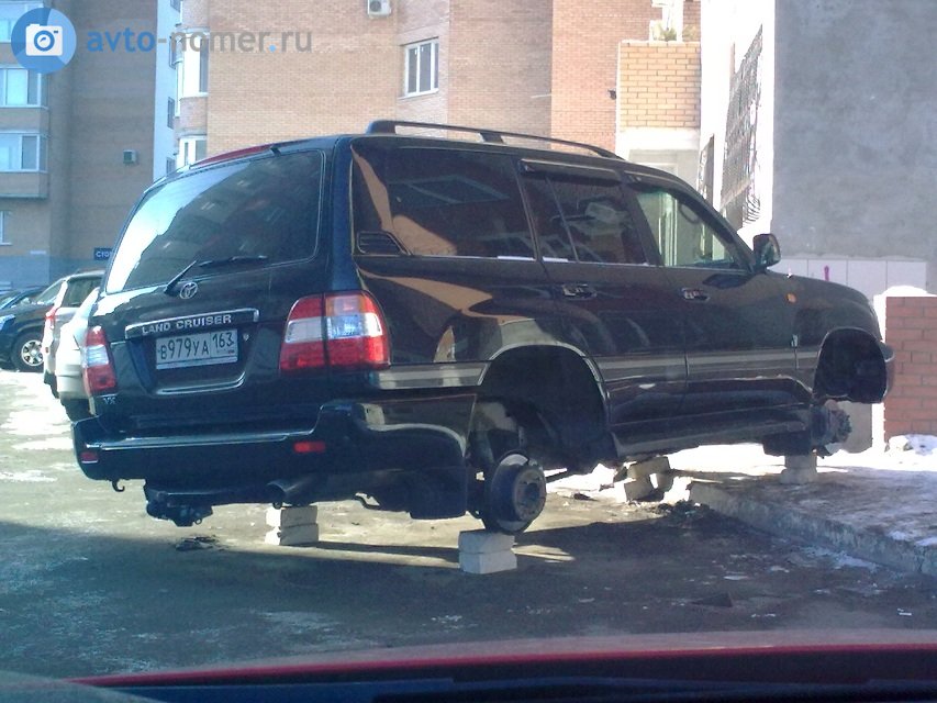 в 979 уа 163, Toyota Land Cruiser 100 (J100), 1998–2007