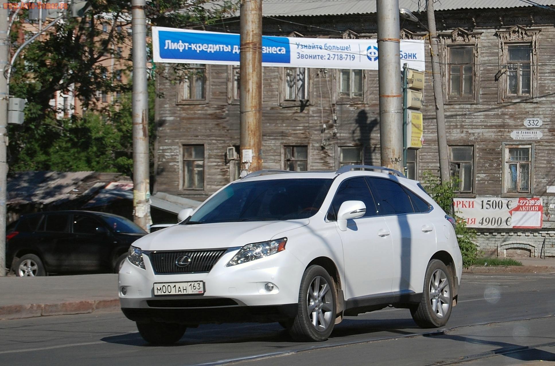 м 001 ан 163, Lexus RX 3rd gen (AL10), 2008–2012
